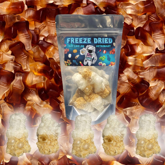 Gefriergetrocknete Süßigkeiten Colaflaschen | Freeze Dried Candy